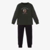 Lapin House Boys Green & Blue Tracksuit