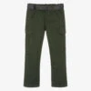 Lapin House Boys Green Cargo Trousers