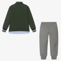 Lapin House Boys Green & Grey Tracksuit -The Little Outfit Sales Store lapin house boys green grey tracksuit 464640 ebe3a77a48b2a5a495c84621d58602207880cd5a