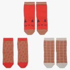 Liewood Red Cotton Socks (3 Pack) -The Little Outfit Sales Store liewood red cotton socks 3 pack 478506 6f6b61eb6349fb273f93dcc4116923f4c957d5e3