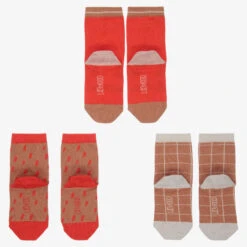 Liewood Red Cotton Socks (3 Pack) -The Little Outfit Sales Store liewood red cotton socks 3 pack 478506 9b1786be90309cdb9508c8d52109ba0159613d39