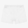 Linn Boys White Boxer Shorts