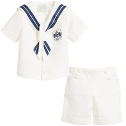 Little Darlings Boys Ivory Sailor Suit -The Little Outfit Sales Store little darlings boys ivory sailor suit 124118 8c3eaec458ef8fdd70eed966d3f1228e2114aca9