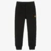 Lyle & Scott Boys Black Logo Joggers