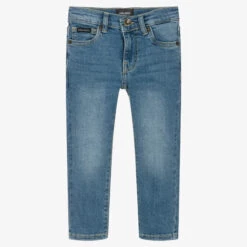 Lyle & Scott Boys Blue Denim Jeans