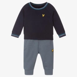 Lyle & Scott Boys Blue Tracksuit