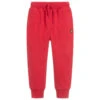 Lyle & Scott Red Cotton Joggers