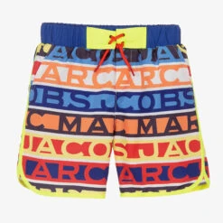 MARC JACOBS Boys Multicolour Logo Swim Shorts