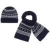 Mayoral Baby Blue Hat & Scarf Set