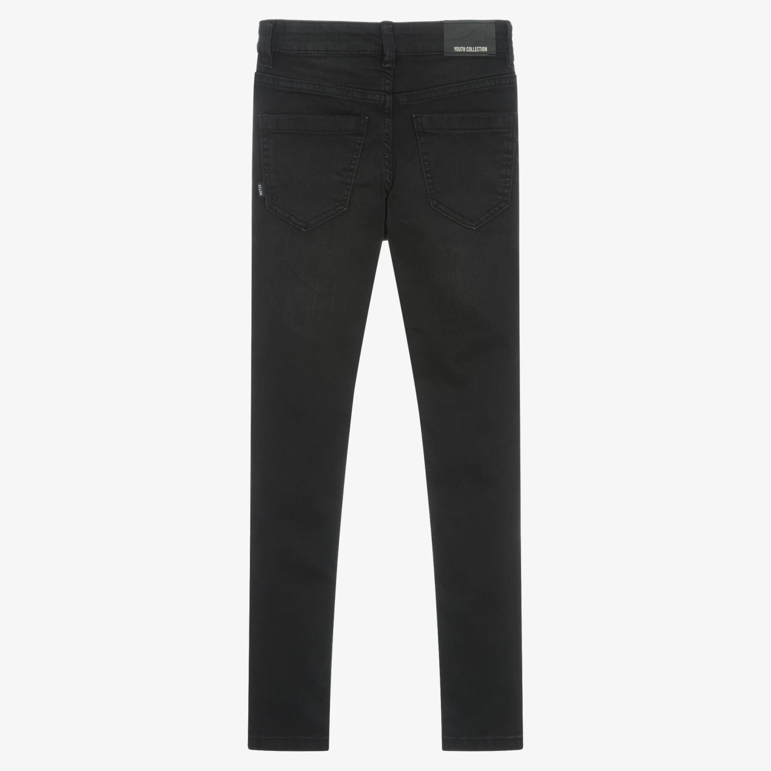 Mayoral Nukutavake Boys Black Slim Fit Jeans 2 Mayoral Nukutavake Boys Black Slim Fit Jeans - Image 2
