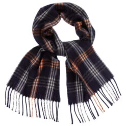 Mayoral Boys Blue Check Scarf