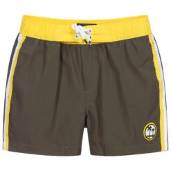 Mayoral Nukutavake Boys Khaki Green Swim Shorts
