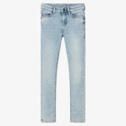 Mayoral Nukutavake Boys Light Blue Slim Fit Denim Jeans