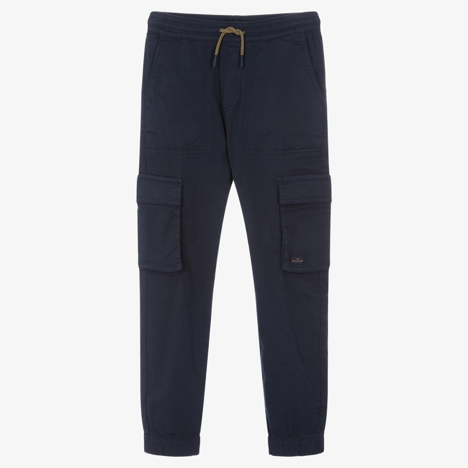 Mayoral Nukutavake Boys Navy Blue Cotton Cargo Trousers 1 Mayoral Nukutavake Boys Navy Blue Cotton Cargo Trousers