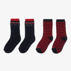 Mayoral Boys Red Cotton Socks(2 Pack) -The Little Outfit Sales Store mayoral boys red cotton socks 2 pack 474026 ffa7e05da704dc6d8fe7640010aa8a1172fd05c2