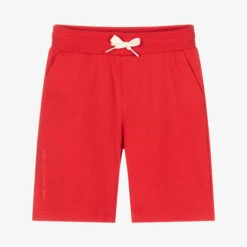 Mayoral Boys Red Jersey Shorts