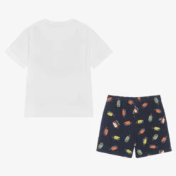 Mayoral Boys White & Blue Cotton Ice Lolly Pyjamas -The Little Outfit Sales Store mayoral boys white blue cotton ice lolly pyjamas 497297 924ed2dac89d47fbe57deba4ea52c63f18dac97a