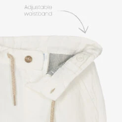 Mayoral Boys White Cotton & Linen Trousers -The Little Outfit Sales Store mayoral boys white cotton linen trousers 496636 78b9afc0ade21da22cb59da3dd1ced44ed7843ce