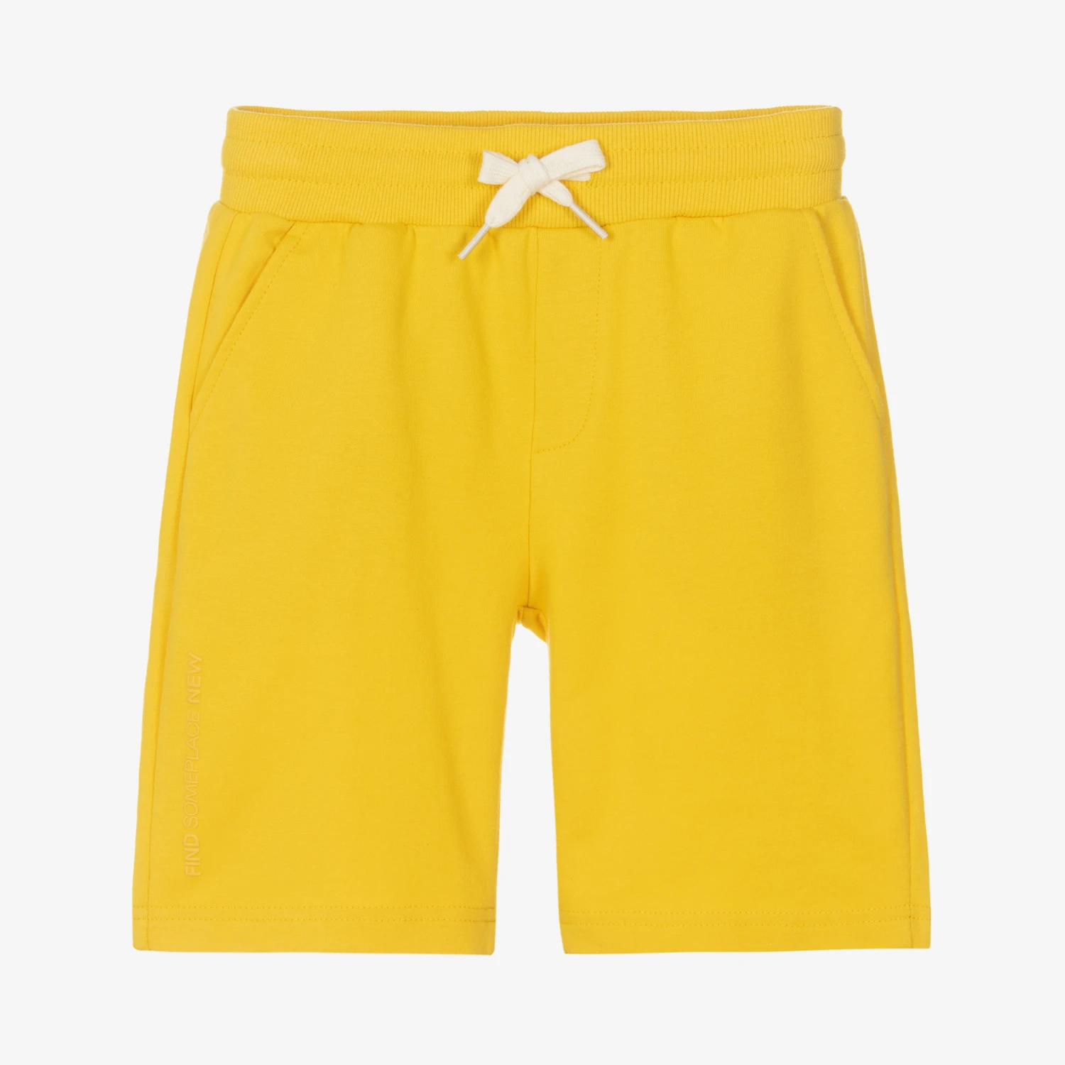 Mayoral Nukutavake Boys Yellow Jersey Shorts 1 Mayoral Nukutavake Boys Yellow Jersey Shorts