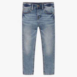 Mayoral Light Blue Wash Slim Fit Jeans