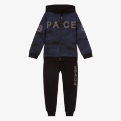 Mayoral Navy Blue Cotton Tracksuit