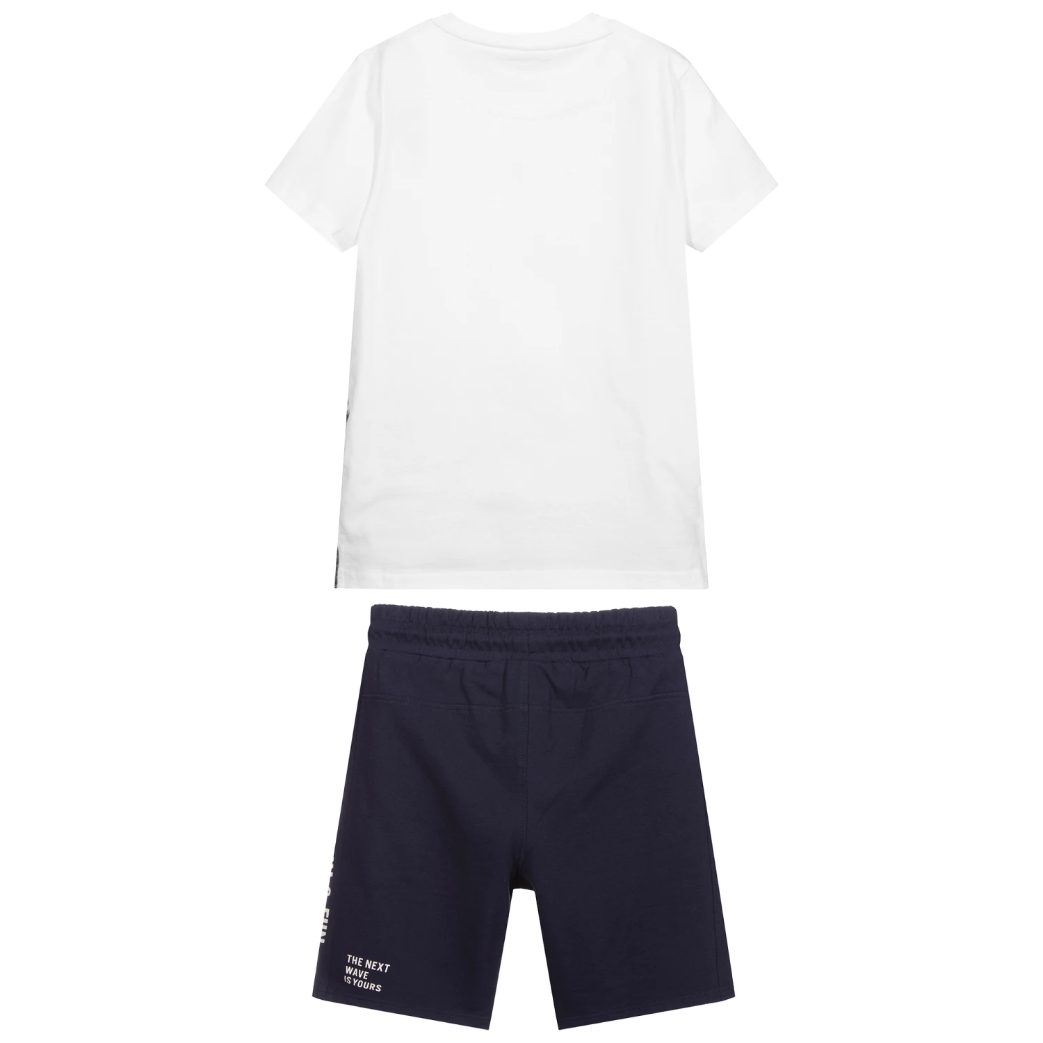 Mayoral Nukutavake Navy Blue & White Shorts Set 3 Mayoral Nukutavake Navy Blue & White Shorts Set - Image 3