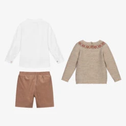 Mebi Beige Wool Blend Shorts Set 5 Mebi Beige Wool Blend Shorts Set -The Little Outfit Sales Store mebi beige wool blend shorts set 399241 e471c372089f82f08ef4281f710db9b53263ad27