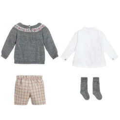 Mebi Grey 4 Piece Shorts Set 7 Mebi Grey 4 Piece Shorts Set -The Little Outfit Sales Store mebi grey 4 piece shorts set 339508 b8cd983b760dd2e5caafef77de773d1fbc0ef8d1