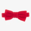 Milledeux Red Velvet Bow Tie (10cm)