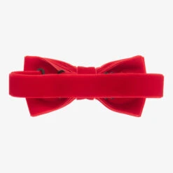 Milledeux Red Velvet Bow Tie (10cm) -The Little Outfit Sales Store milledeux red velvet bow tie 10cm 292588 595210c793e6f8405505ef274657eedc84d5cbcc
