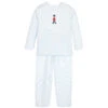 Mini-La-Mode Boys Blue Pima Cotton Pyjamas