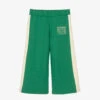Mini Rodini Green Organic Cotton Book Club Joggers