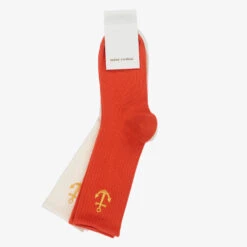 Mini Rodini Ivory & Red Anchor Socks (2 Pack) -The Little Outfit Sales Store mini rodini ivory red anchor socks 2 pack 450158 e5c16e3255b88594655fde5ca06135421d171c6e