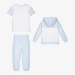 Mintini Baby Blue & White Tracksuit Set -The Little Outfit Sales Store mintini baby blue white tracksuit set 427257 00f3bbf22b45ec52d059a2622a41a3ea290899c5
