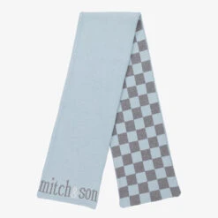 Mitch & Son Boys Blue & Grey Scarf (120cm) -The Little Outfit Sales Store mitch son boys blue grey scarf 120cm 472030 f477f7f632a776ee9cbb5c67d9b53d1d908b73fb