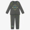 Mitch & Son Boys Grey Cotton Tracksuit