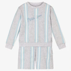 Mitch & Son Boys Grey Shorts Tracksuit