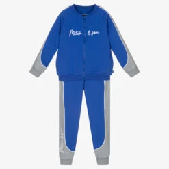 Mitch & Son Bright Blue Cotton Tracksuit