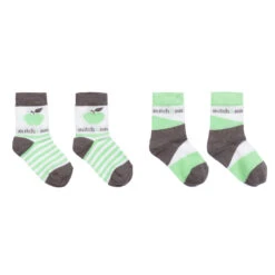 Mitch & Son Green & Grey Socks (2 Pack)