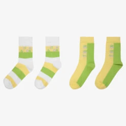 Mitch & Son Green & Yellow Socks (2 Pack) -The Little Outfit Sales Store mitch son green yellow socks 2 pack 433051 e1ad099b39525326ab002858f1527e1c7c832823