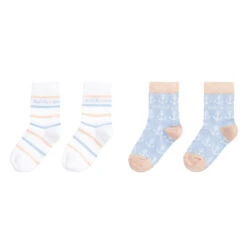 Mitch & Son Logo & Stripe Socks (2 Pack) 5 Mitch & Son Logo & Stripe Socks (2 Pack) -The Little Outfit Sales Store mitch son logo stripe socks 2 pack 378959 7022966b3f0a117ff9218640c39e46dd88753124