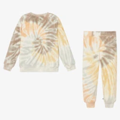 Molo Beige Tie-Dye Velour Tracksuit -The Little Outfit Sales Store molo beige tie dye velour tracksuit 482027 1fa2724d31f7598014392512bc2172b3f39bf887