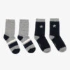 Molo Blue & Grey Socks (2 Pack)