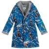 Molo Blue Organic Cotton Bathrobe