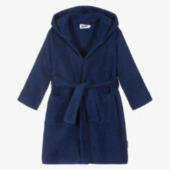 Molo Blue Towelling Dressing Gown