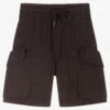 Molo Boys Black Cargo Shorts