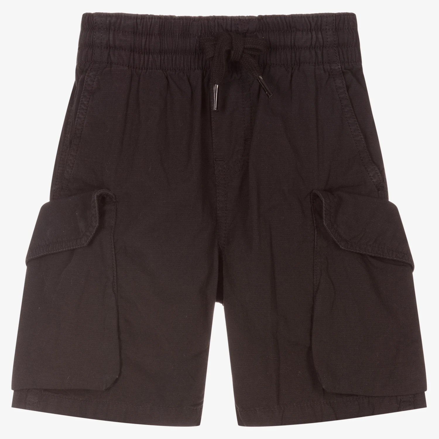 Molo Boys Black Cargo Shorts 1 Molo Boys Black Cargo Shorts