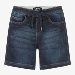 Molo Boys Blue Cotton Shorts