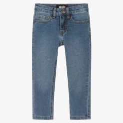 Molo Boys Blue Denim Cotton Jeans