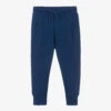 Molo Boys Blue Organic Cotton Joggers